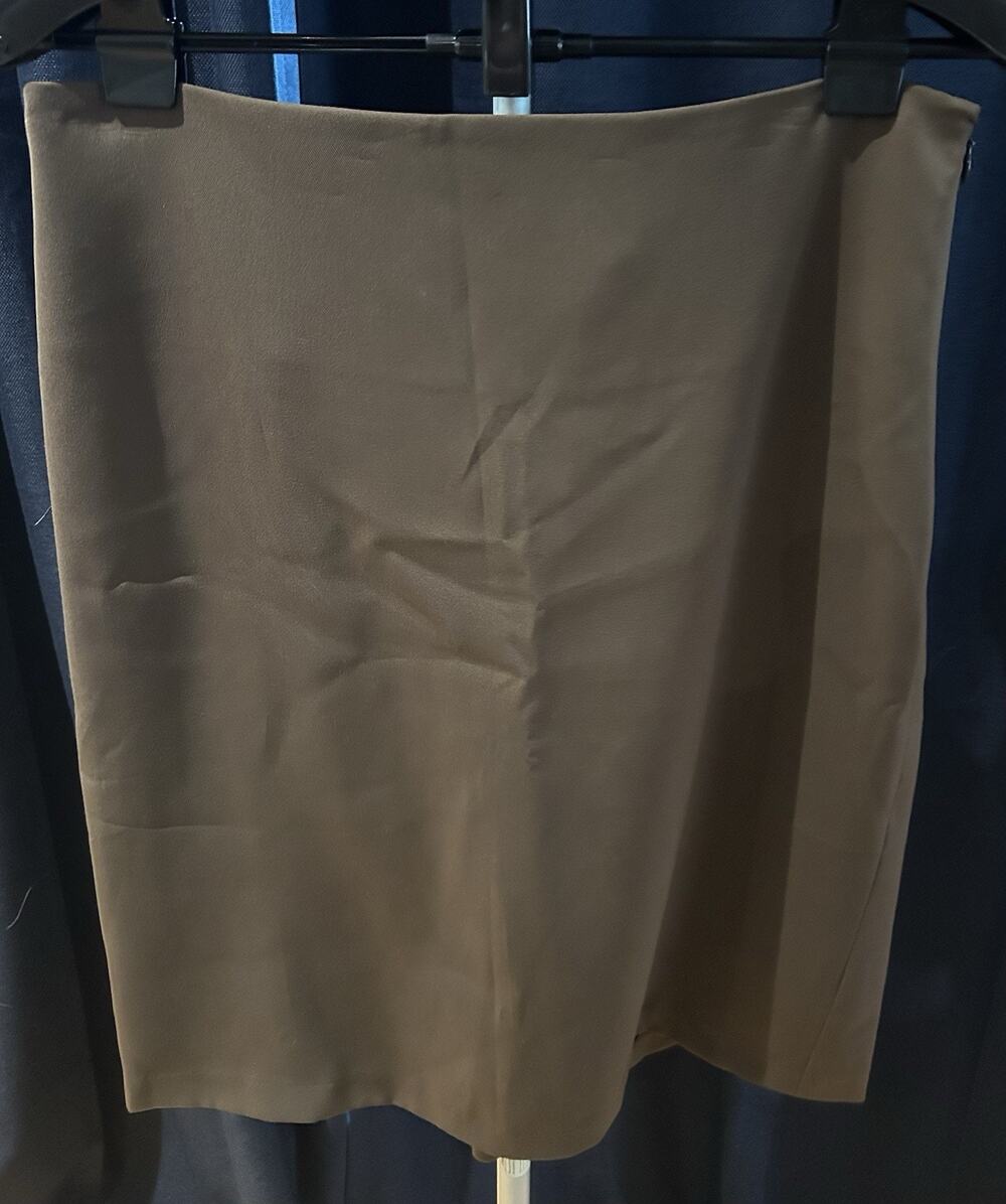 NWT Josie Natori Brown Skirt Women's size 10